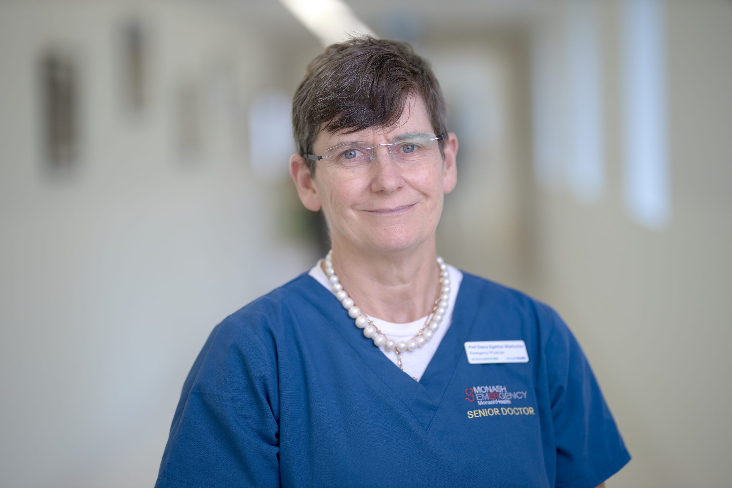 Professor Diana Egerton-Warburton OAM, Monash Health Director of Emergency Medicine Research
