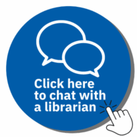 Library chat button - hand 3d