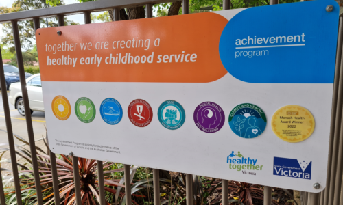 Ryan Road Childcare and Swim School achieve all health priority areas of the Achievement Program!