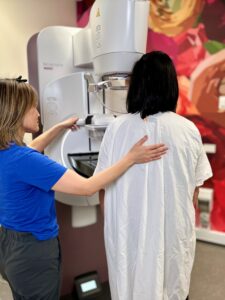 Mammography machine
