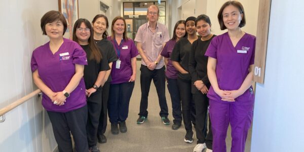 Support services team L to R: Hyuangran; Michelle; Jen; Cindy; Max; Unchalee; Ferida; Hani; Nam.